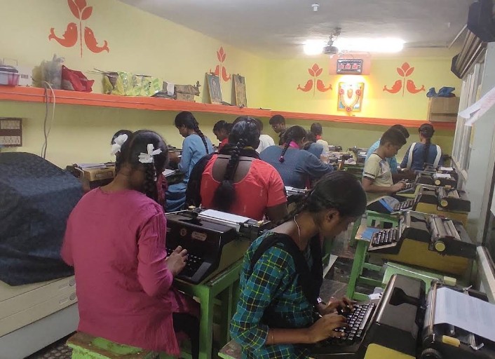 Students Practicing